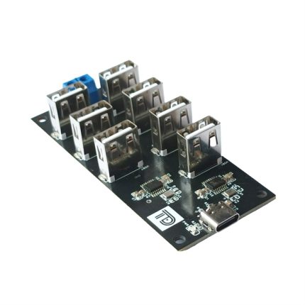 USB HUB 7 cổng USB-C Sang USB-A nguồn cấp 5V